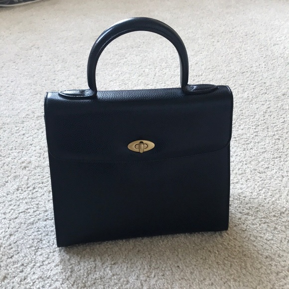 Coach Bags Authentic Coach Biltmore Bag In Very Good Used Condition In Navy Blue Poshmark